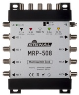 Multiswitch Signál 1-SATELIT, 8-VÝSTUPOV 5/8 + DHL