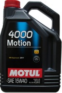 MOTUL 4000 MOTION 15W40 5L A3/B3 SL