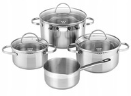 SSW Comfort Pot Set 7 brest Stolze Stahl