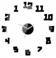 CRAZY CLOCK DIY NÁSTENNÉ HODINY, APLIKÁCIA NA STENU