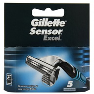 5 x Gillette Sensor Excel Inserts Blades Original