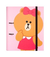 LINE FRIENDS viazač A4 32x26x4cm MEDVEĎ ČOKO