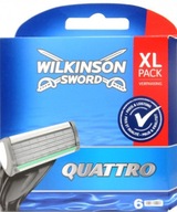 Vložky žiletiek Wilkinson Sword Quattro 6x