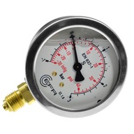 Vákuový manometer Glycerínový vákuový manometer 63mm -1/0