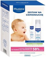 Súprava čiapky do kolísky Mustela Bebe [SET]