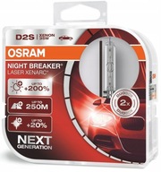 2x XENON FILAMENT D2S OSRAM NIGHT BREAKER LASER+200%