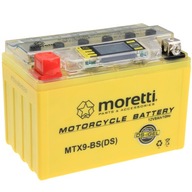 Motobatéria Moretti AGM (I-Gel) MTX9-BS