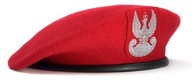 VOJENSKÝ BERET šarlátový ŻW Red EAGLE 59