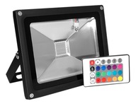 HALOGÉNOVÉ LED SVETLO 20W RGB 16 FARIEB + DIAĽK