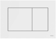 TECE NOW plytká klapka, MATNÁ BIELA, NOVÝ rám WC