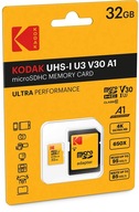 Micro SD karta Kodak UHS-I U3 32 GB