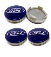 Stredové krytky 54MM FORD KUGA MK1 B-MAX SET Hliníkové krytky