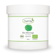 Bio listy moringy mleté ​​250g NatVita