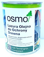 Osmo 729 Terasová Glazúra 0,125l VIANOČNÝ STROMČEK ZELENÝ