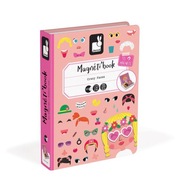 Magnetické puzzle Crazy Girl JANOD MAGNETIBOOK