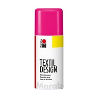 Farba na látky 150ml SPRAY Neon PINK na oblečenie