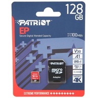 128 GB microSDXC karta Patriot Extreme 100 MB/s 4K