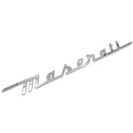 ZNAK ODZNAK 3D LOGO MASERATI CHROME