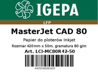 PREMIUM papier do plotra 420x50 80 MASTER JET CAD