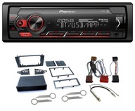 PIONEER MVH-S320BT RÁDIO Bluetooth AUDI A4 B5 2DIN