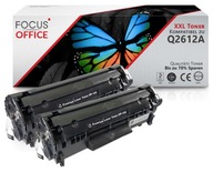 2x TONER PRE HP LASERJET 12a 1010 1018 1020 Q2612A