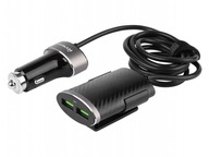 Nabíjačka do auta MYWAY 12 / 24V 2 + 2xUSB 5,1A