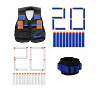 TAKTICKÉ DOPLNKY K NERF COMBAT VEST 40 ARTS BAND