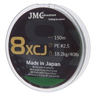 JMC ADVENTURE japonský PE oplet 2,5 150m 40 lb