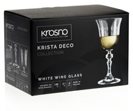 KROSNO KRISTA DECO poháre na biele víno 150ml