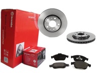 BREMBO PREDNÉ KOTÚČE, DESTIČKY, DACIA DUSTER 280MM