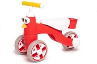 Jazdec, odstrkovadlo, odstrkovadlo, jednoročné, dvojročné, balančný bicykel, červená sova