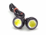 DRL LED LIGHTS 3W denné svietenie, 2ks, vodeodolné