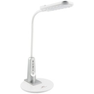 Stolná LED lampa K-BL-1391 Školská nočná lampa, strieborná