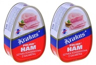 KRAKUS POLISH HAM šunka v konzerve 455g x 2