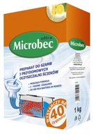 BROS MICROBEC PRÍPRAVOK NA septiky a čističky odpadových vôd 1KG + WC GÉL ZDARMA