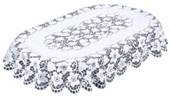 obrus obrusy lacno pekný oválny Výšivka 300x140