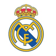 Futbalové samolepky FC REAL MADRID na stenu 50 cm!