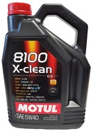 MOTUL 8100 X-CLEAN OIL 5W40 5L