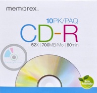 Obálka CD MEMOREX CD-R 100ks Eco Pack