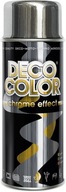 DECO VARNISH FARBA SPREJ Strieborný CHROME efekt 400ml