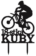 Topper s menným vekom cyklocyklista