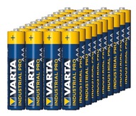 Varta Industrial AAA LR3 alkalické batérie 40 ks