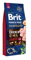 BRIT PREMIUM BY NATURE SENIOR LARGE EXTRA LXL 15KG