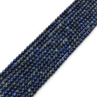 218- Gulička lapis lazuli 4mm fazetovaná šnúrka