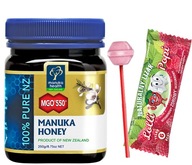 ORIGINÁL MANUKA MED MGO 550+ 250g s ZADARMO