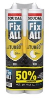 SOUDAL MONTÁŽNE LEPIDLO FIX ALL FIXALL TURBO DUO PACK