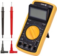 DIGITÁLNY MULTIMETER, GUMOVÉ POUZDRO, LCD