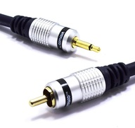 JACK KÁBEL 3,5 MONO RCA SPDIF CINCH VITALCO 3m