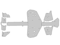 CAN-AM OUTLANDER G1 800 HLINÍKOVÉ CHRÁNIČE PODVOZKU