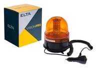 ELTA VÝSTRAŽNÁ LAMPA KOHÚT 60 LED 12/24V MAGNET